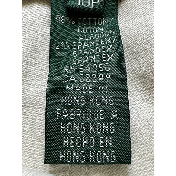 Ralph Lauren Pants Women's Sz 10 Petite Ivory Oyster Derby New Cream Equestrian - Picture 5 of 16